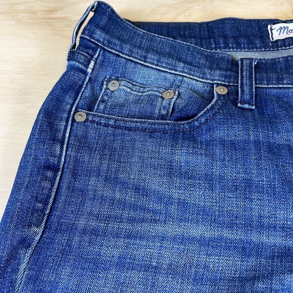 Madewell The Slim Boyjean Patched-Up Edition Size 28 - Picture 7 of 14